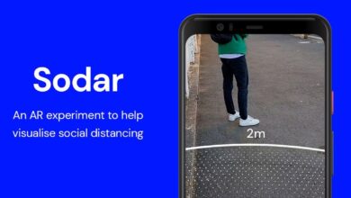 Google lanza Sodar: herramienta de distancia social de realidad aumentada